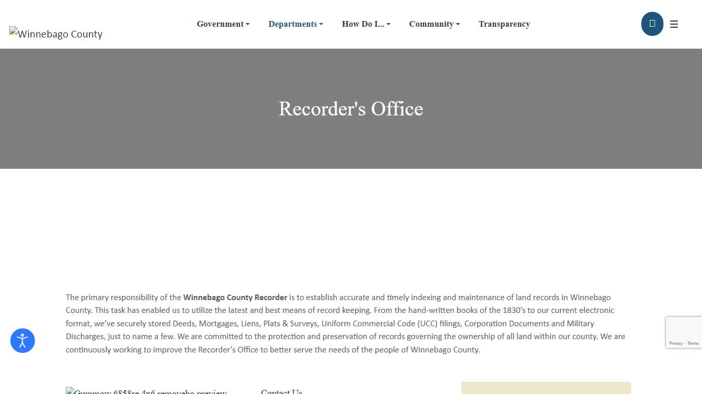 Recorder's Office